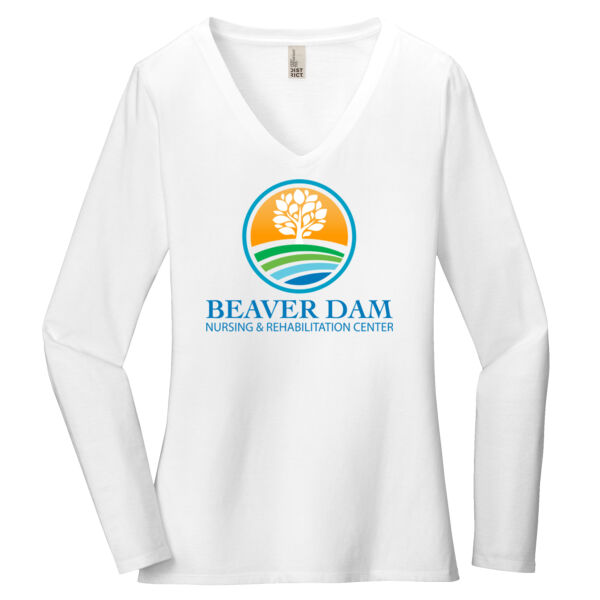 BD - Women's Very Important Tee ® Long Sleeve V Neck Thumbnail