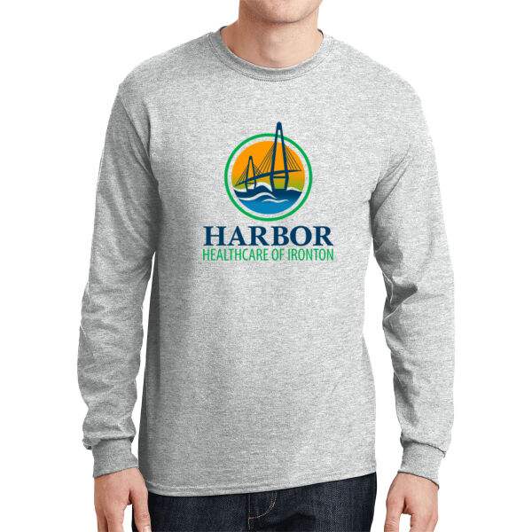 HH - DryBlend ® 50 Cotton/50 Poly Long Sleeve T Shirt Thumbnail