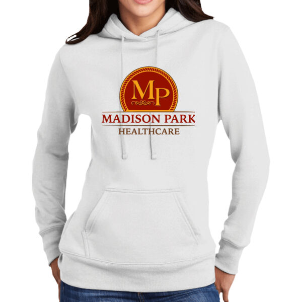 MP - Ladies Core Fleece Pullover Hooded Sweatshirt Thumbnail