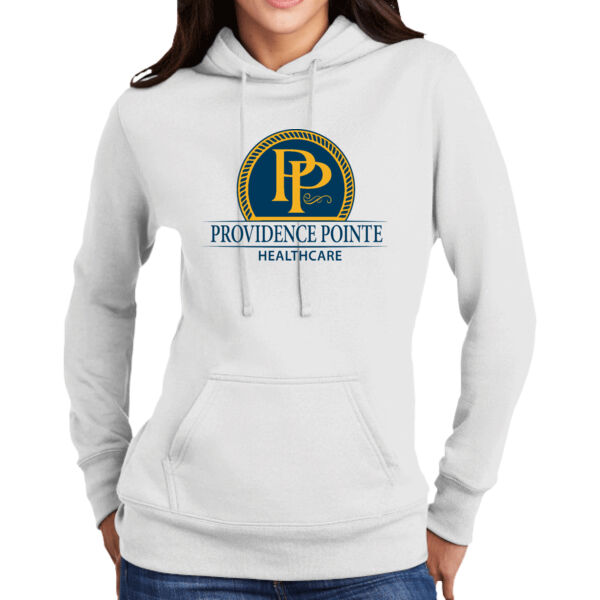 PP - Ladies Core Fleece Pullover Hooded Sweatshirt Thumbnail