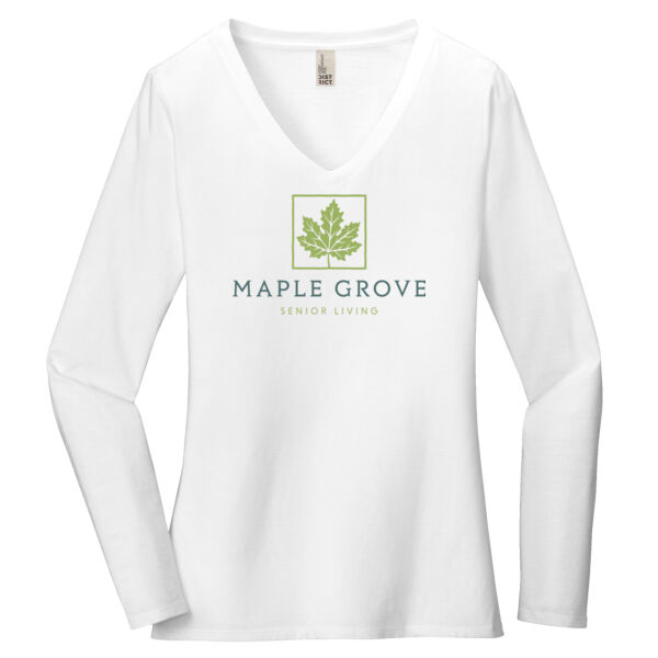 MG - Women's Very Important Tee ® Long Sleeve V Neck Thumbnail