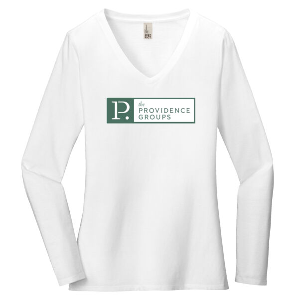 PG - Women's Very Important Tee ® Long Sleeve V Neck Thumbnail