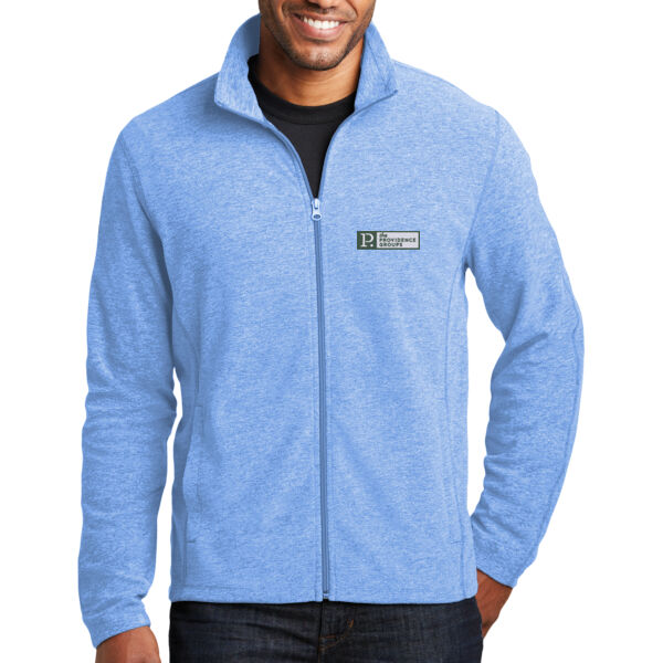 PG - Heather Microfleece Full Zip Jacket Thumbnail