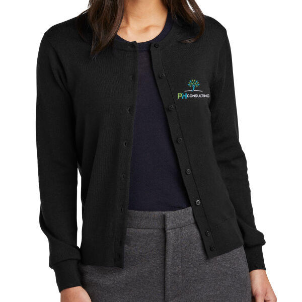 PHC - Women's Washable Merino Cardigan Sweater Thumbnail