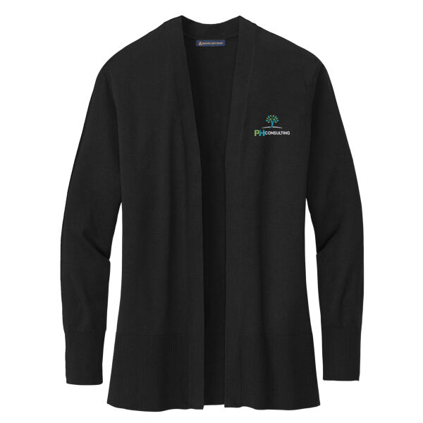 PHC - Women's Cotton Stretch Long Cardigan Sweater Thumbnail