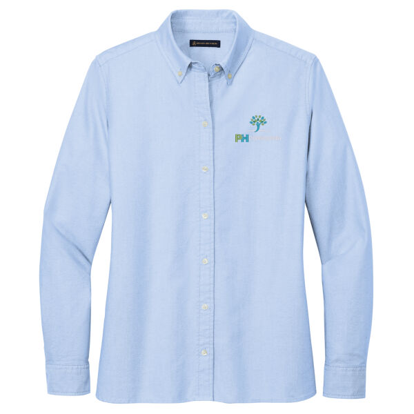 PHC - Women's Casual Oxford Cloth Shirt Thumbnail