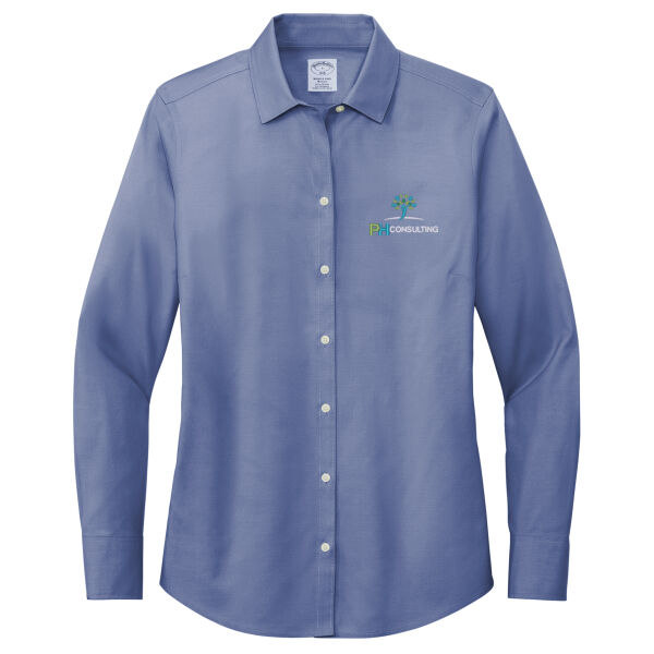 PHC - Women's Wrinkle Free Stretch Pinpoint Shirt Thumbnail