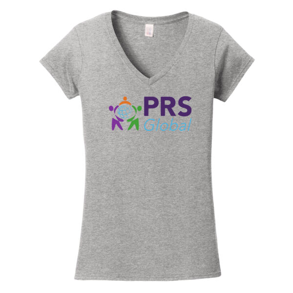 PRS - Softstyle ® Ladies Fit V Neck T Shirt Thumbnail
