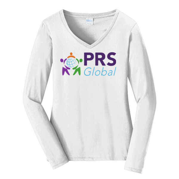 PRS - Ladies Long Sleeve Fan Favorite V Neck Tee Thumbnail