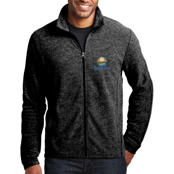 BD - Heather Microfleece Full Zip Jacket Thumbnail
