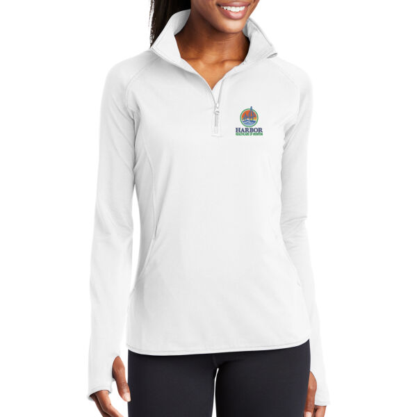HH - Ladies Sport Wick ® Stretch 1/4 Zip Pullover Thumbnail