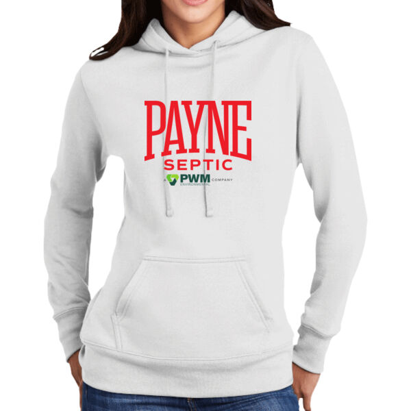 PS - Ladies Core Fleece Pullover Hooded Sweatshirt Thumbnail