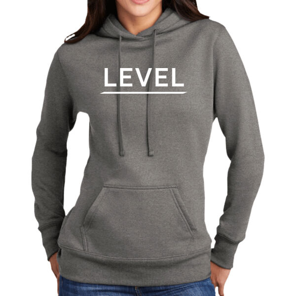 LVL - Ladies Core Fleece Pullover Hooded Sweatshirt Thumbnail