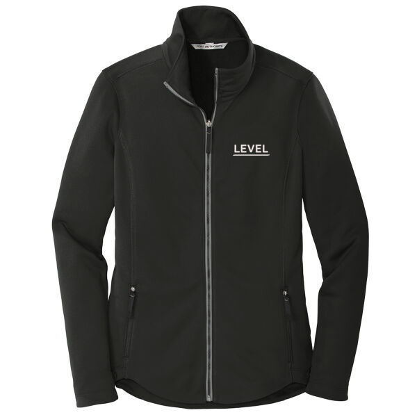 LVL - Ladies Collective Smooth Fleece Jacket Thumbnail