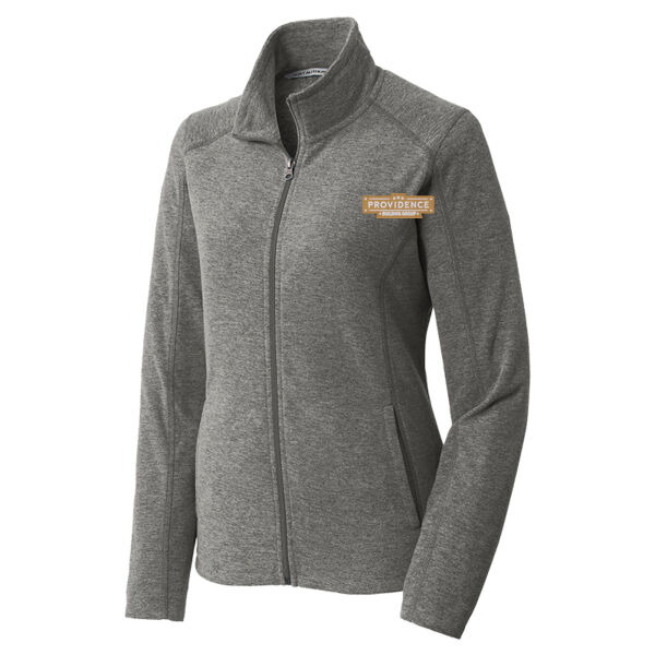 PBG - Ladies Heather Microfleece Full Zip Jacket Thumbnail